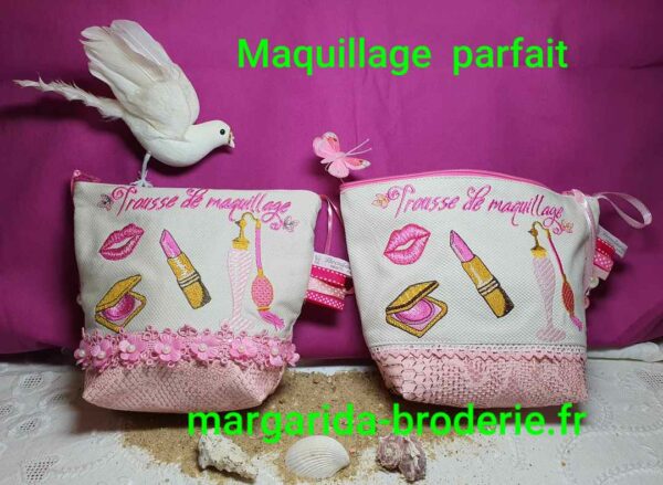 Margarida Broderie - Motifs machines à broder, broderie, FSL, ITH, Appliqués, Redwork, Motifs gratuits - Maquillage parfait