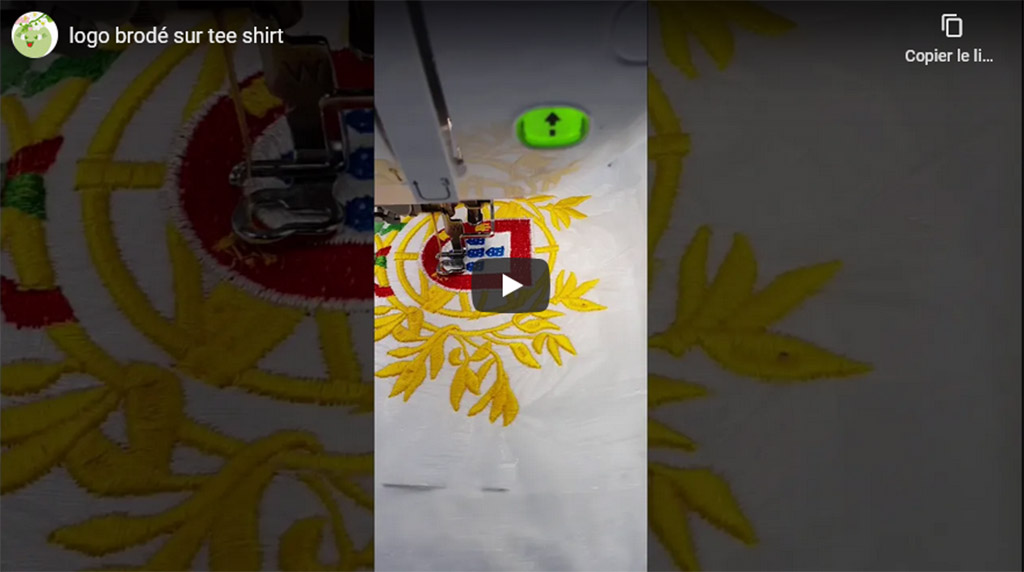 You are currently viewing Motif à broder sur Tee shirt