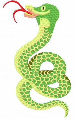 Margarida Broderie - Motifs machines à broder, broderie, FSL, ITH, Appliqués, Redwork, Motifs gratuits - Serpent