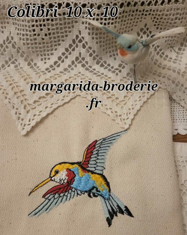 Margarida Broderie - Motifs machines à broder, broderie, FSL, ITH, Appliqués, Redwork, Motifs gratuits - Colibri