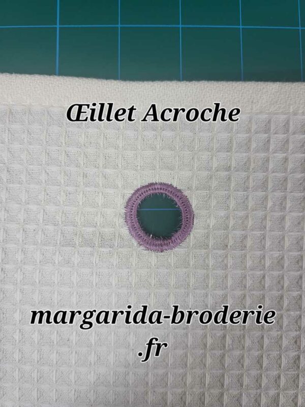 Margarida Broderie - Motifs machines à broder, broderie, FSL, ITH, Appliqués, Redwork, Motifs gratuits - Oeillet Accroche (avec Tuto)