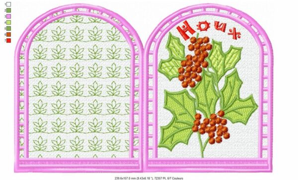 Margarida Broderie - Motifs machines à broder, broderie, FSL, ITH, Appliqués, Redwork, Motifs gratuits - 14 Menus 26 x 16 (FSL) (avec vidéo)