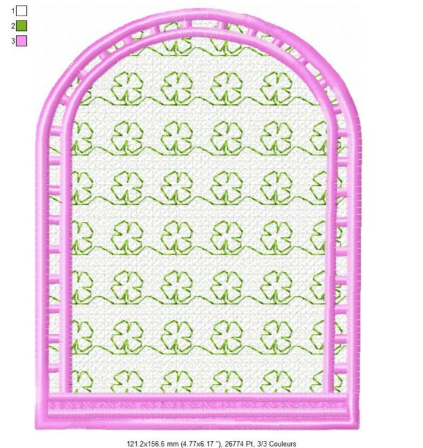 Margarida Broderie - Motifs machines à broder, broderie, FSL, ITH, Appliqués, Redwork, Motifs gratuits - Menu Marguerites 18 x 13 (FSL) (avec tuto et vidéo)