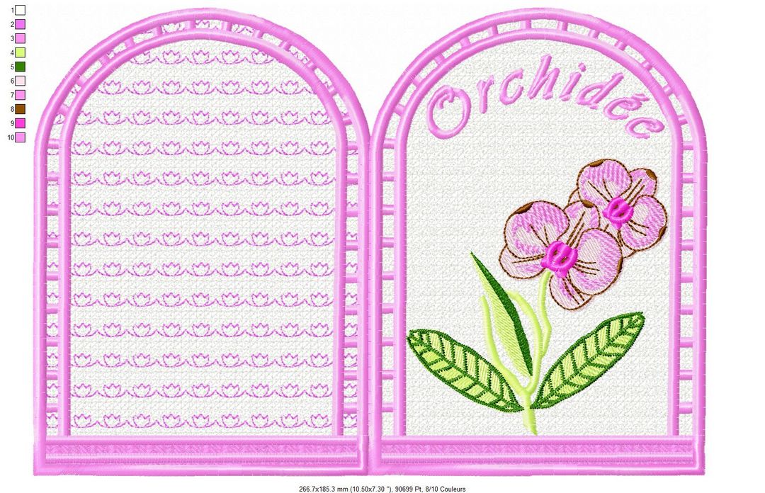 Margarida Broderie - Motifs machines à broder, broderie, FSL, ITH, Appliqués, Redwork, Motifs gratuits - Menu Paquerettes 26 x 16 (FSL) (avec vidéo)