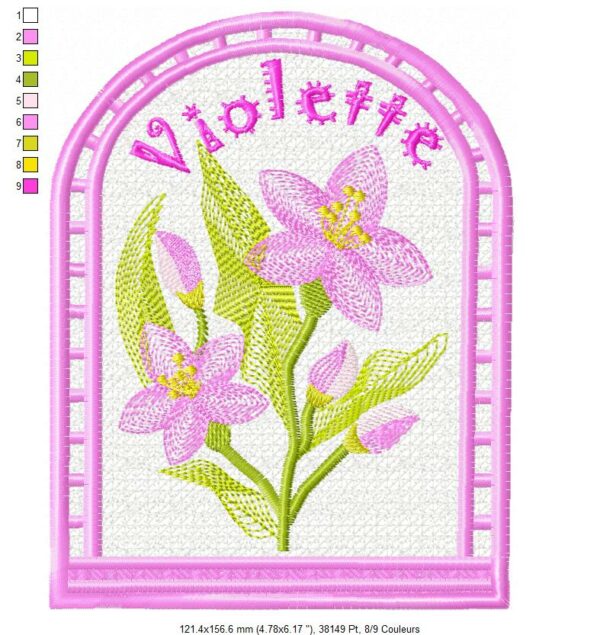 Margarida Broderie - Motifs machines à broder, broderie, FSL, ITH, Appliqués, Redwork, Motifs gratuits - 14 Menus 18 x 13 (FSL) (avec tuto et vidéo)