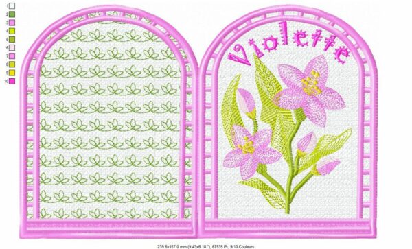 Margarida Broderie - Motifs machines à broder, broderie, FSL, ITH, Appliqués, Redwork, Motifs gratuits - 14 Menus 26 x 16 (FSL) (avec vidéo)