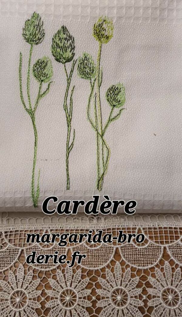 Margarida Broderie - Motifs machines à broder, broderie, FSL, ITH, Appliqués, Redwork, Motifs gratuits - Cardère