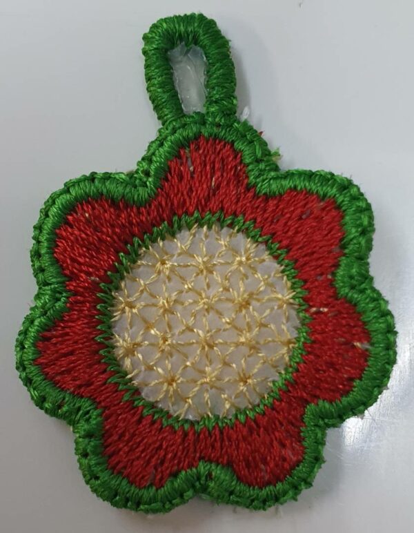 Margarida Broderie - Motifs machines à broder, broderie, FSL, ITH, Appliqués, Redwork, Motifs gratuits - Pendentif (FSL)