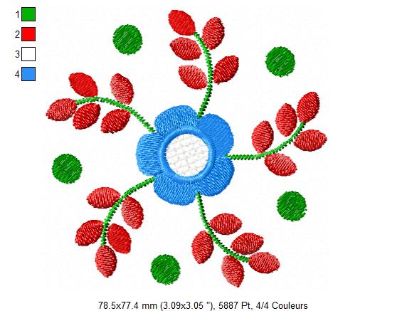 Margarida Broderie - Motifs machines à broder, broderie, FSL, ITH, Appliqués, Redwork, Motifs gratuits - Cardère