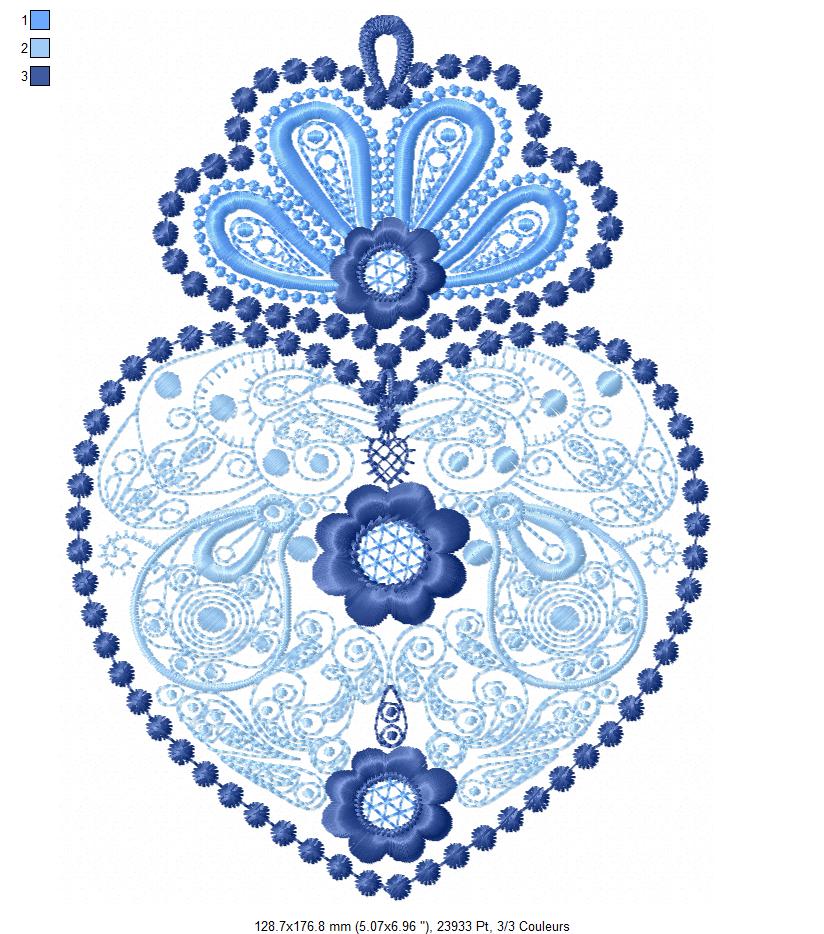 Margarida Broderie - Motifs machines à broder, broderie, FSL, ITH, Appliqués, Redwork, Motifs gratuits - Jonquilles