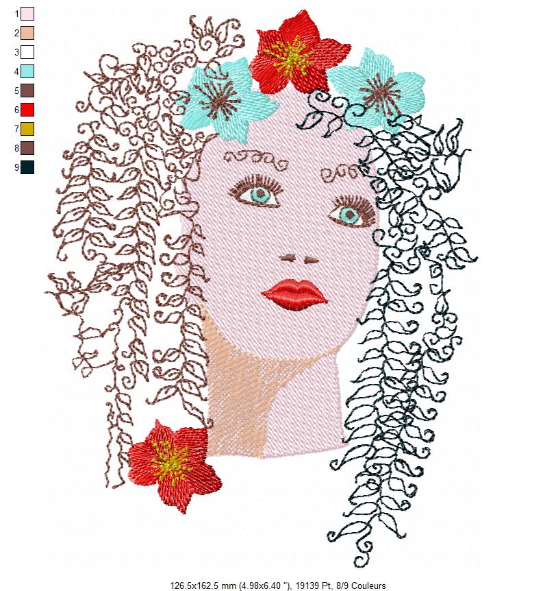 Margarida Broderie - Motifs machines à broder, broderie, FSL, ITH, Appliqués, Redwork, Motifs gratuits - Poule